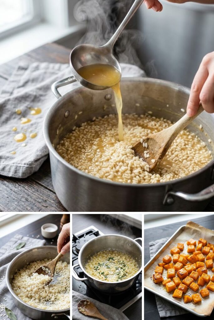 Alton Brown Butternut Squash Risotto Recipe