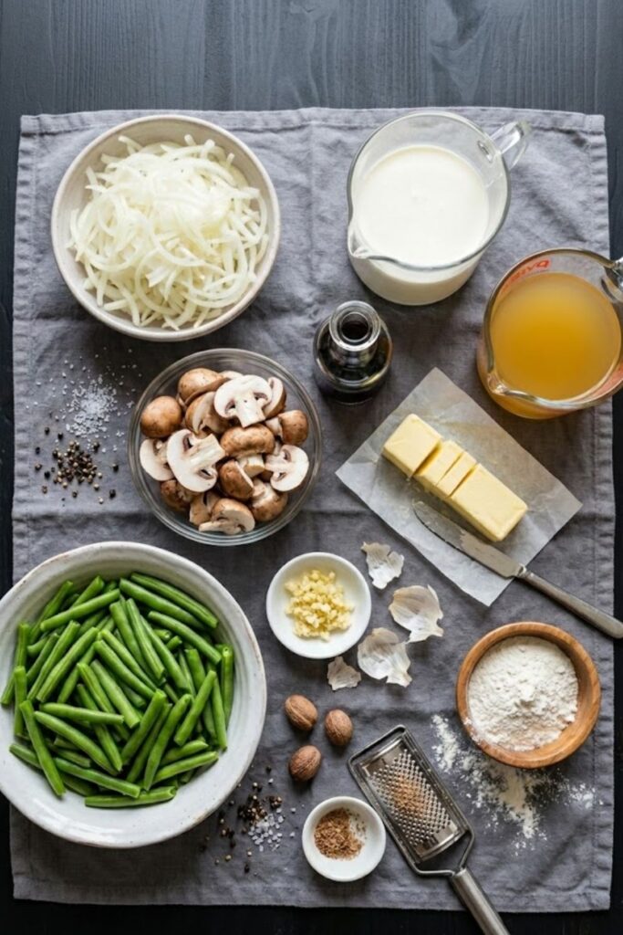 Alton Brown Green Bean Casserole 2.0 Recipe