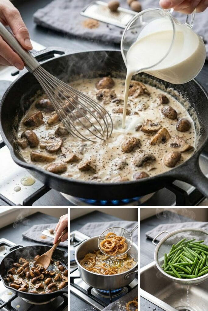 Alton Brown Green Bean Casserole 2.0 Recipe