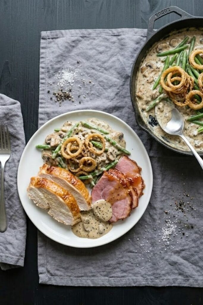 Alton Brown Green Bean Casserole 2.0 Recipe