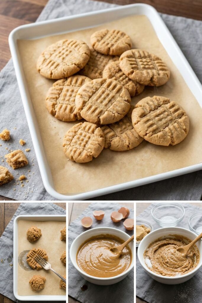 Alton Brown Peanut Butter Cookies No Flour Recipe