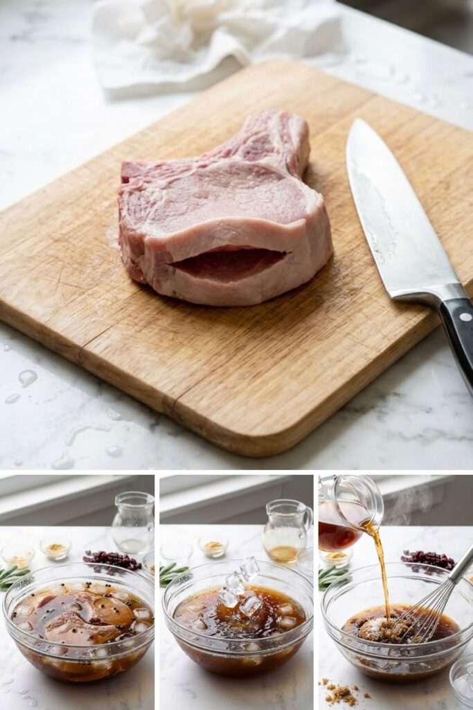 Alton Brown Pork Chops Recipe