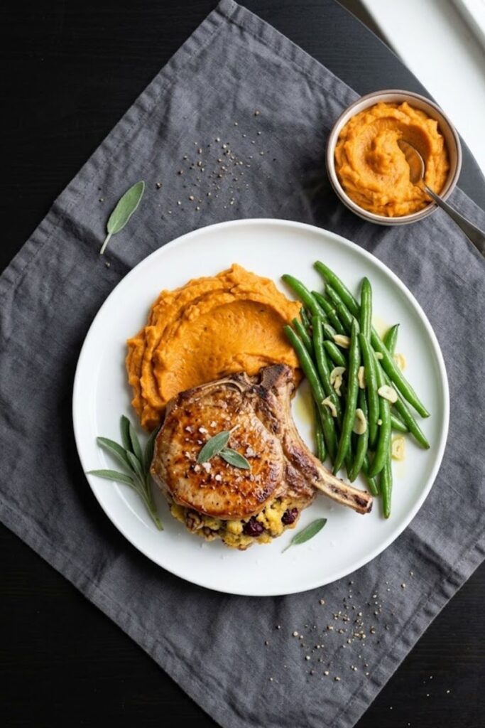 Alton Brown Pork Chops Recipe