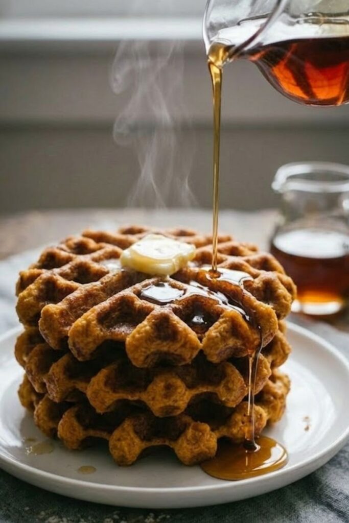 Alton Brown Sweet Potato Waffles Recipe
