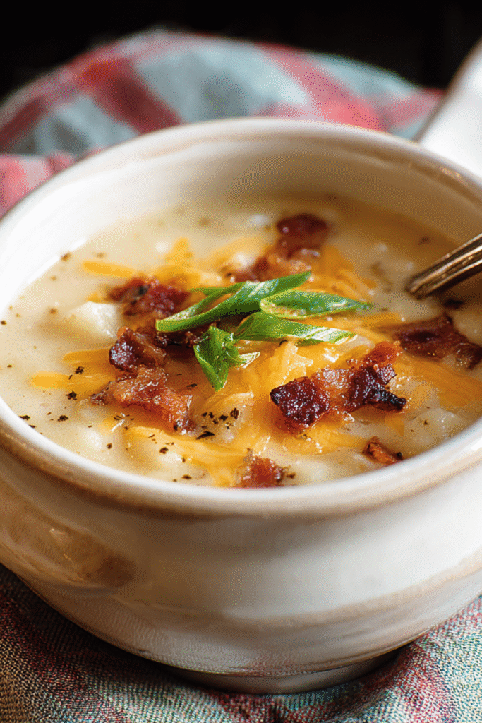 Paula Deen Loaded Baked Potato Soup Recipe