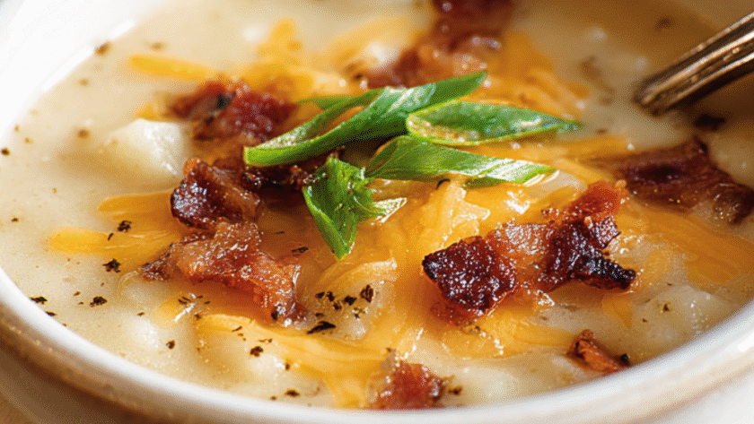 Paula Deen Loaded Baked Potato Soup Recipe