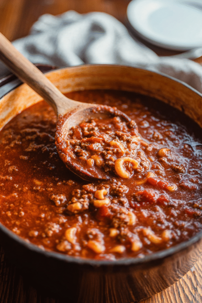Paula Deen Goulash Recipe