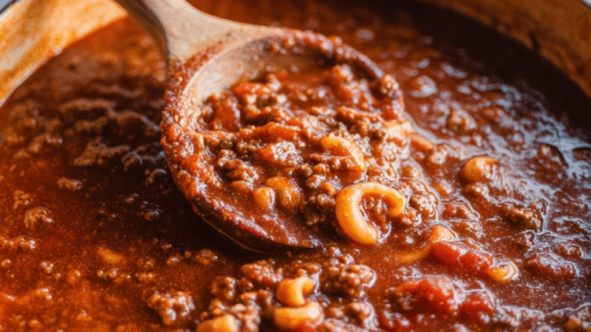 Paula Deen Goulash Recipe