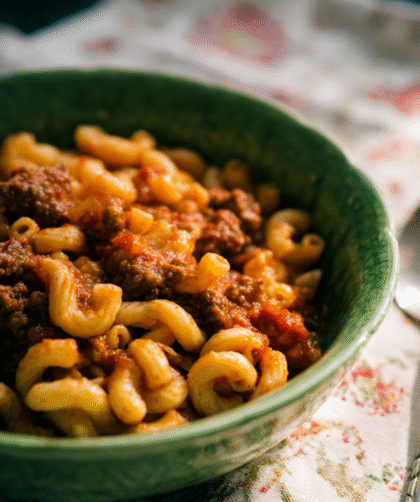 Paula Deen Bobby's Goulash Recipe