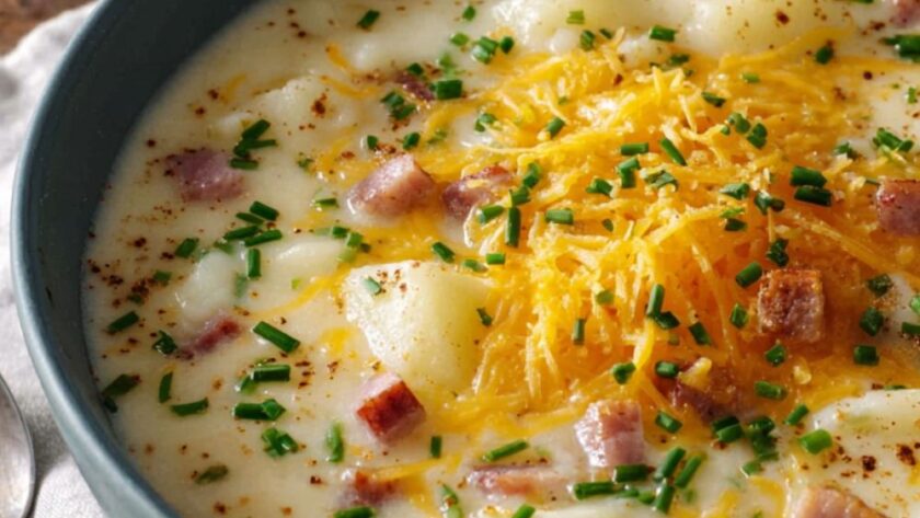Paula Deen Ham and Potato Soup Recipe