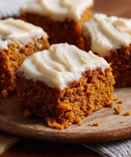 Paula Deen Pumpkin Bars Recipe