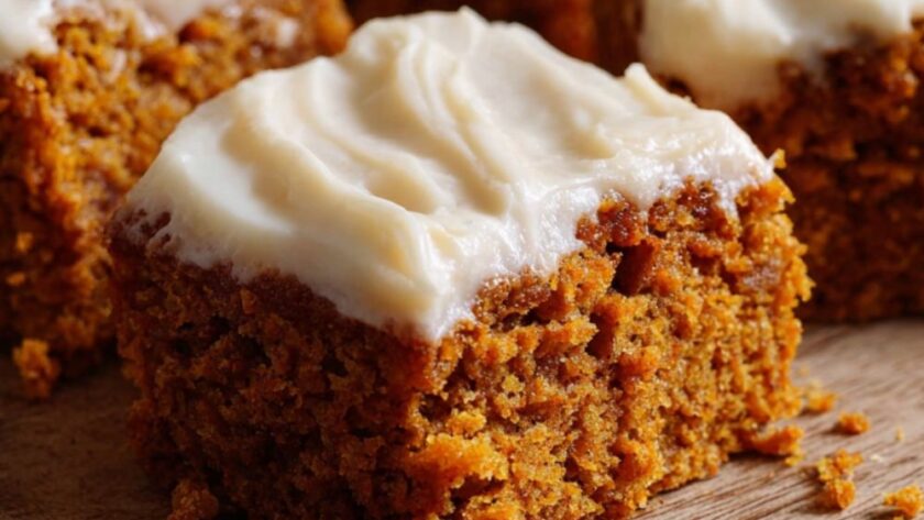 Paula Deen Pumpkin Bars Recipe