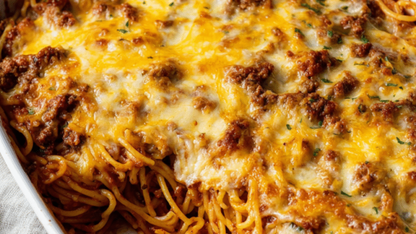 Paula Deen Baked Spaghetti Recipe