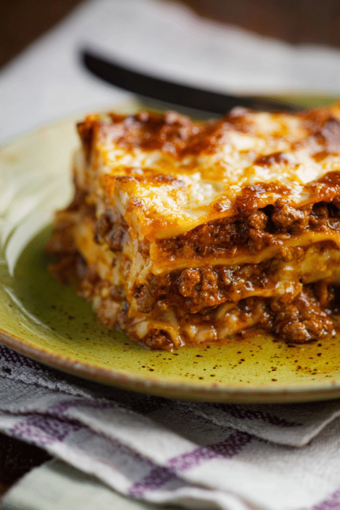 Paula Deen Lots of Meat Lasagna Recipe