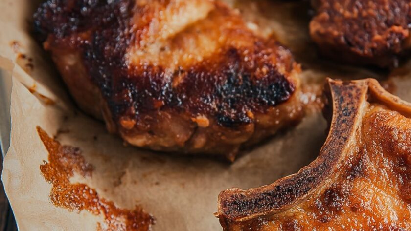 Paula Deen Fried Pork Chops Recipe