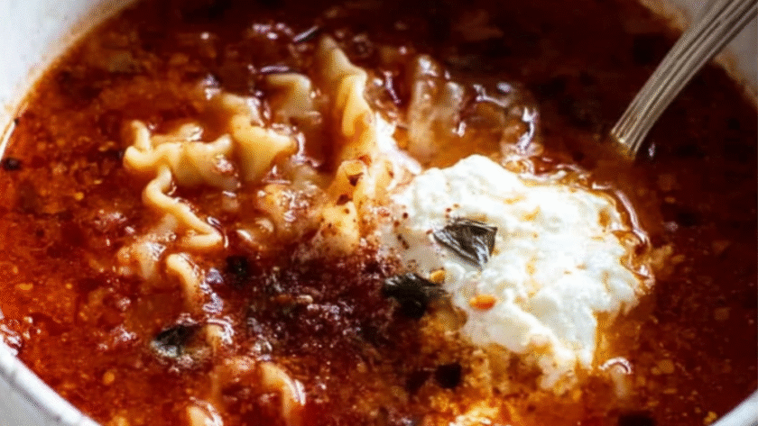Paula Deen Lasagna Soup Recipe