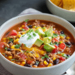 Paula Deen Taco Soup Recipe
