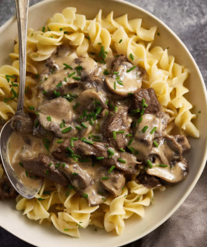 Paula Deen Beef Stroganoff Recipe