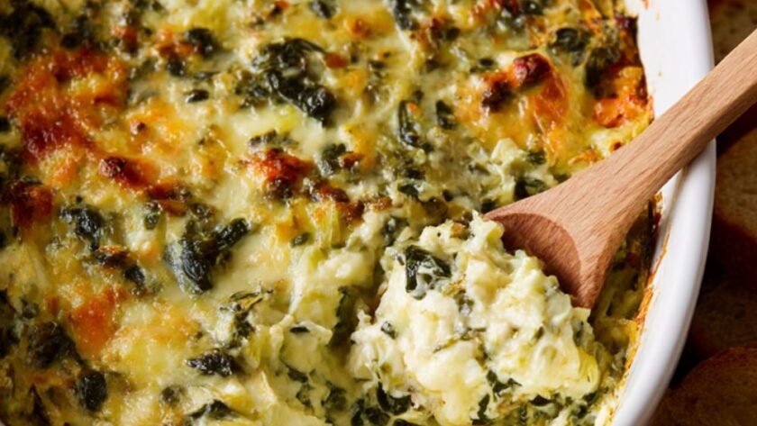 Paula Deen Artichoke Spinach Dip Recipe