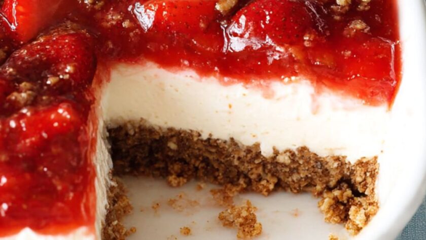 Paula Deen Strawberry Pretzel Salad Recipe