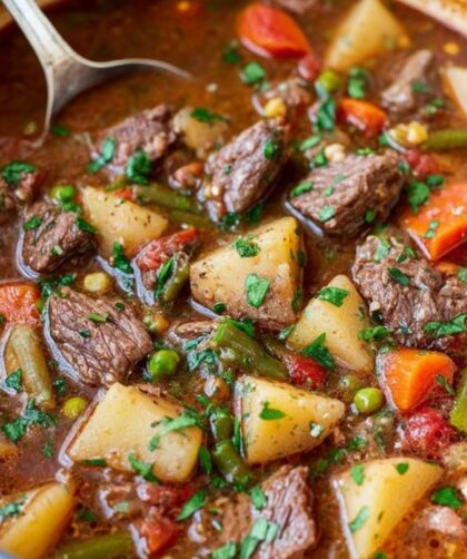 Paula Deen Vegetable Beef Soup Recipe