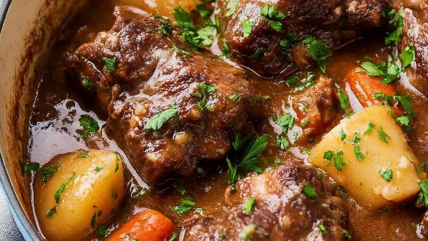 Paula Deen Braised Oxtail Recipe
