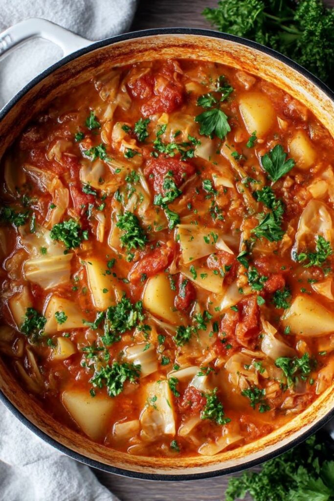 Paula Deen Cabbage Soup Recipe