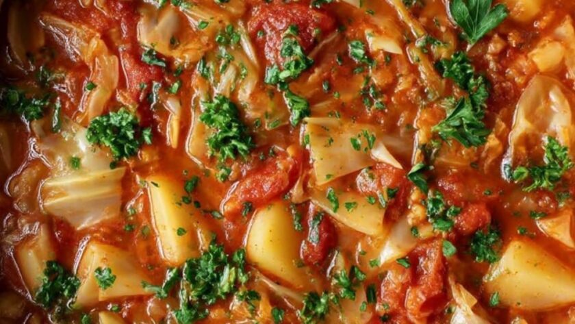 Paula Deen Cabbage Soup Recipe