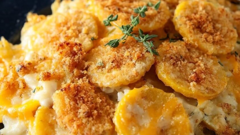 Paula Deen Cheesy Squash Casserole Recipe