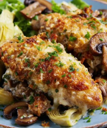 Paula Deen Chicken and Artichoke Casserole Recipe