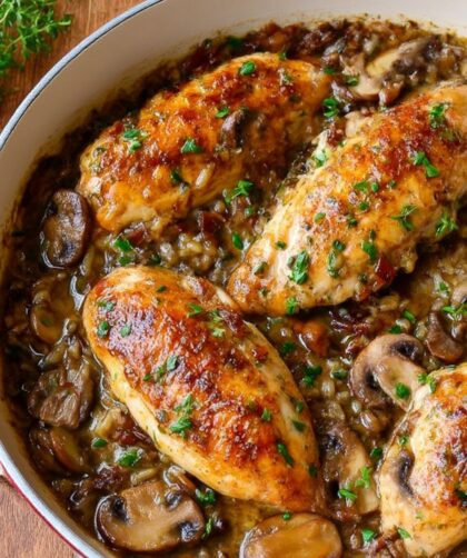 Paula Deen Chicken and Wild Rice Casserole Recipe