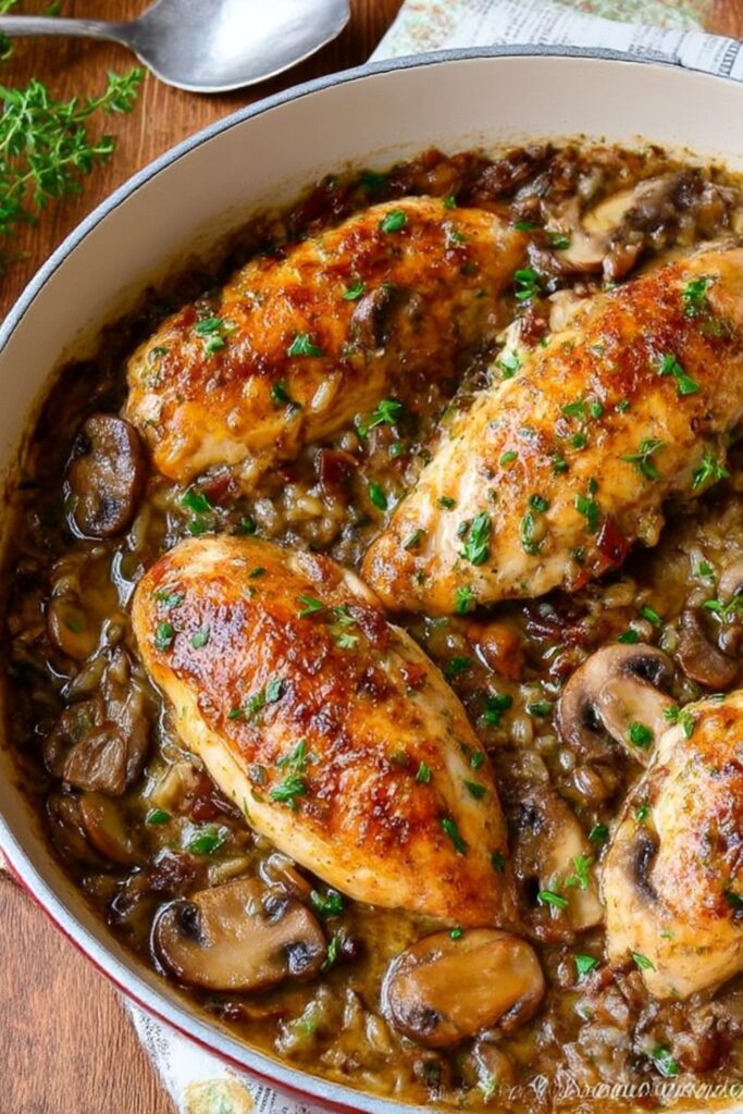Paula Deen Chicken and Wild Rice Casserole Recipe