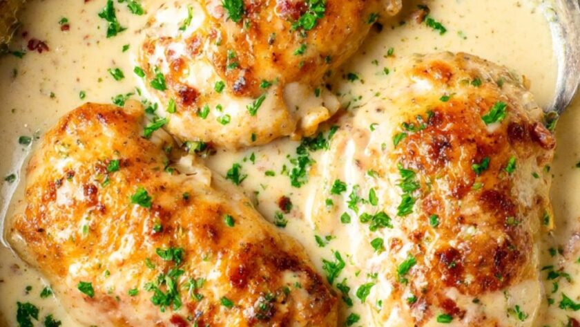 Paula Deen Chicken in White Wine Sauce Recipe