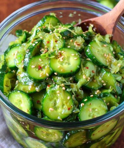 Paula Deen Creamy Cucumber Salad Recipe