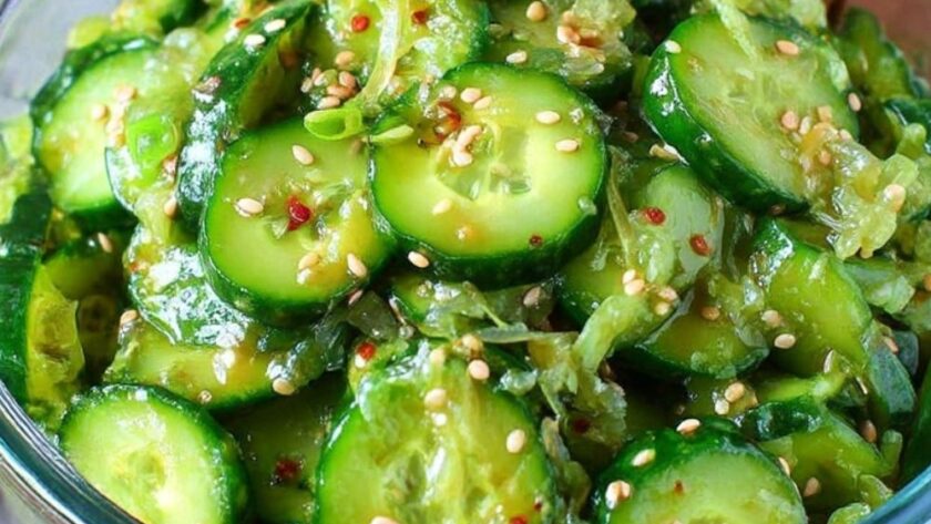 Paula Deen Creamy Cucumber Salad Recipe