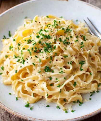 Paula Deen Fettuccine Alfredo Recipe