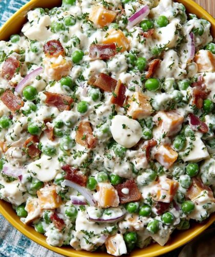 Paula Deen Green Pea Salad Recipe