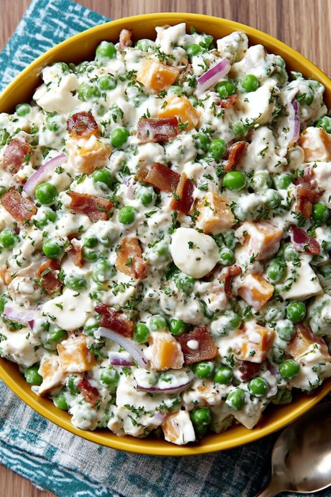 Paula Deen Green Pea Salad Recipe