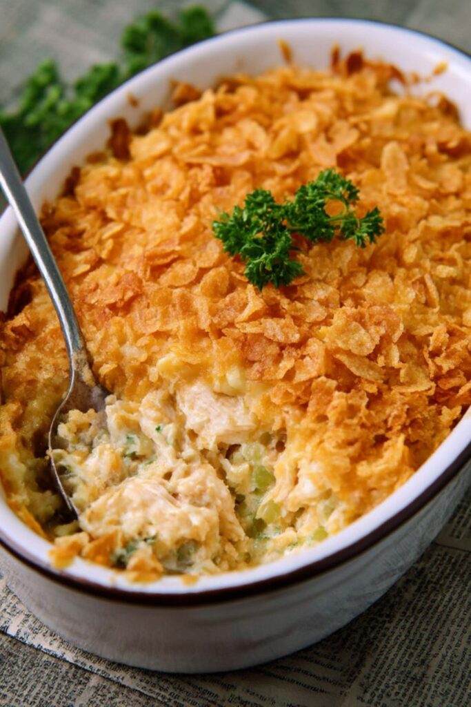 Paula Deen Hot Chicken Salad Recipe
