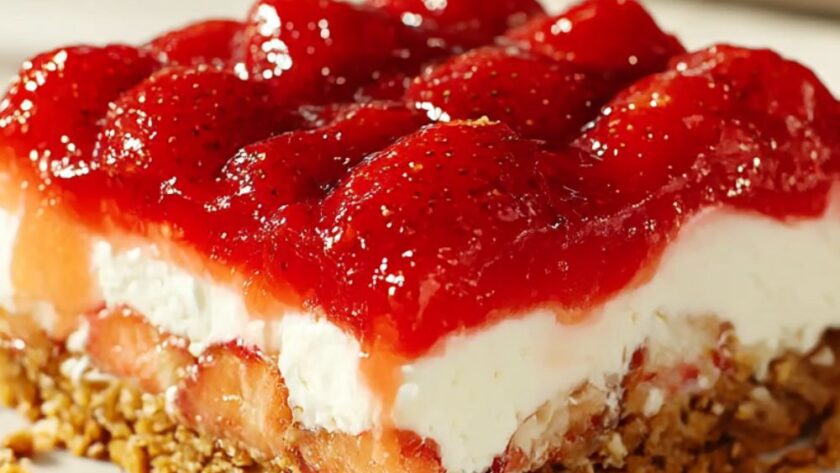 Paula Deen Pretzel Strawberry Salad Recipe