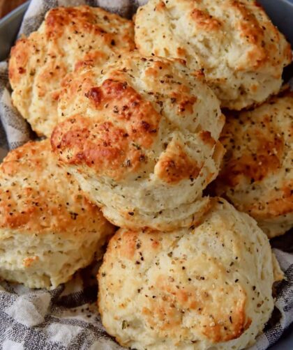 Bobby Flay Buttermilk Biscuits with Butter and Honey Recipe