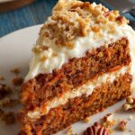 Bobby Flay Carrot Cake with Cream Cheese Marshmallow Frosting