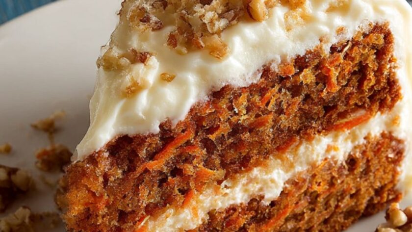 Bobby Flay Carrot Cake with Cream Cheese Marshmallow Frosting