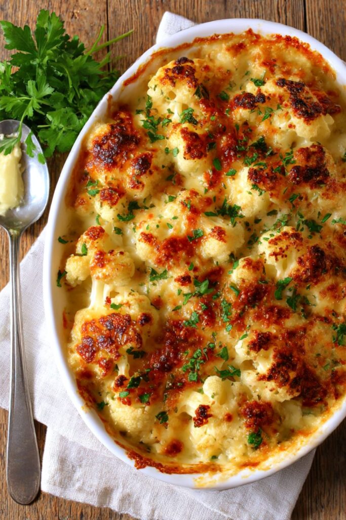 Bobby Flay Cauliflower Gratin Recipe