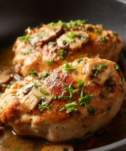 Bobby Flay Chicken Chasseur (Hunter-style Chicken)