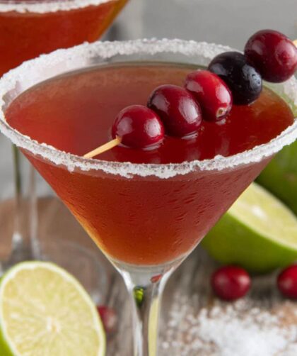 Bobby Flay Cranberry Martini Recipe