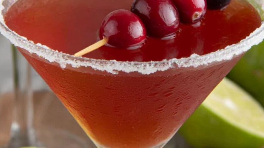 Bobby Flay Cranberry Martini Recipe