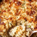 Bobby Flay Crispy Rice with Zucchini and Feta Recipe