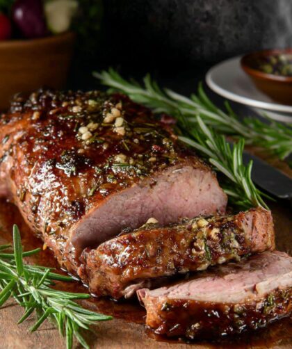 Bobby Flay Grilled Boneless Leg of Lamb Recipe
