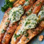Bobby Flay Grilled Butterflied Trout with Lemon-Parsley Butter Recipe